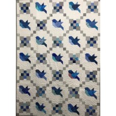 Blue Birds Pattern